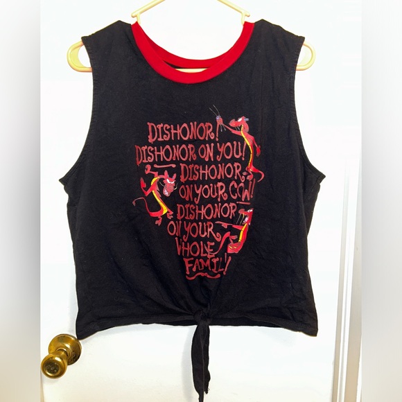 Mulan’s Mushu Muscle Tee - Picture 1 of 7